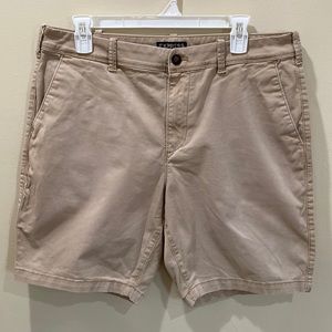 Express 8” Khaki Shorts